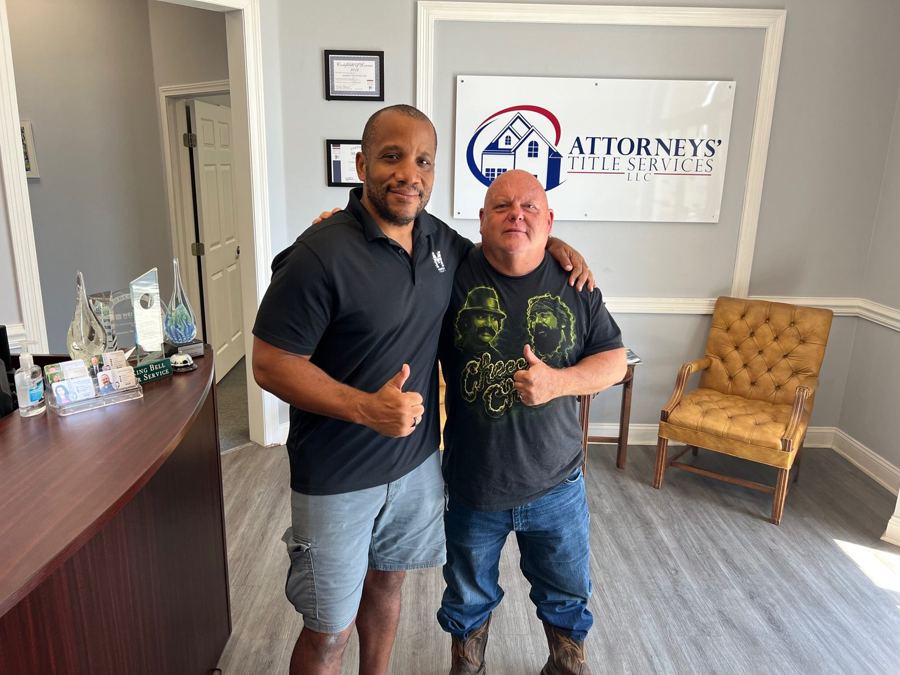 Chris at a title company